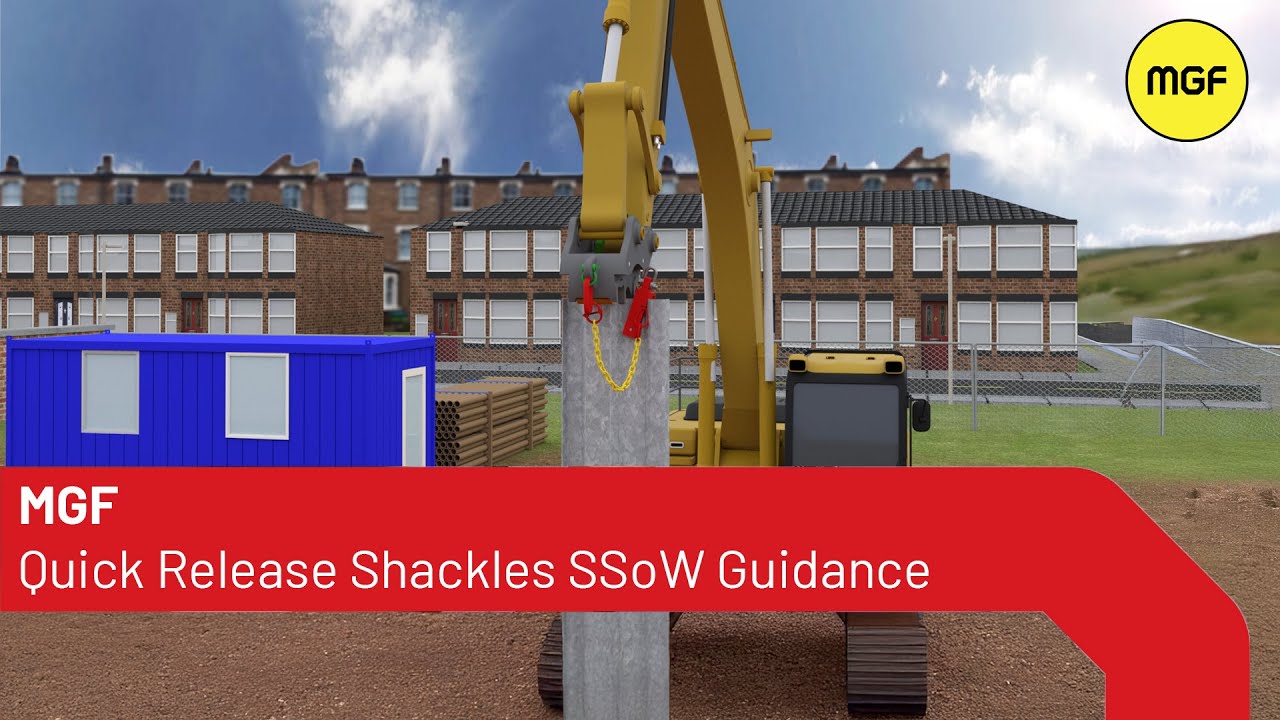 MGF | Quick Release Pitching Shackles | Safe System of Work