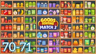 Goods Puzzle Sort Challenge Gameplay Walkthrough Level 70-71 Profile