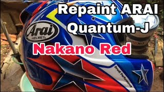 Repaint Arai Quantum-J motif Nakano Red