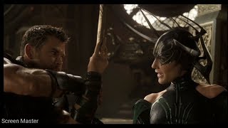 Thor vs Hela \/\/ Throne Room Fight | Thor: Ragnarok [IMAX HD]