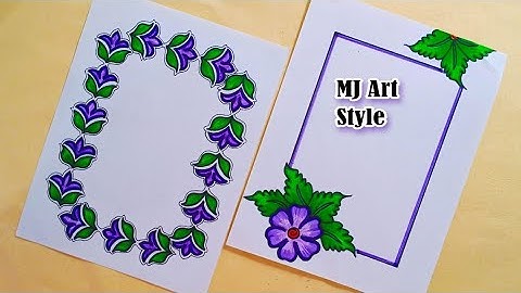 Border Design for Project Easy and Beautiful/Project Work Designs/Front Page Design/File Decoration