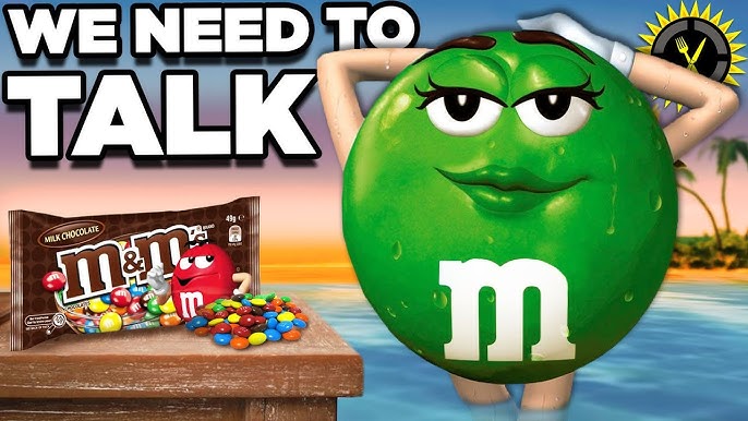 green m and m