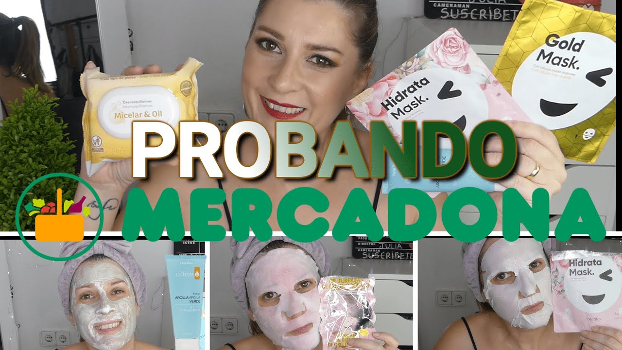 Probando las NUEVAS MASCARILLAS DE MERCADONA/ funcionan?