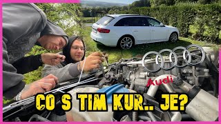 Teplá AUDI A4 TDI mě štve - proč pořád nestartuje? 🔧 Výměna naftového čerpadla🔧 Makej sám_68 #audi