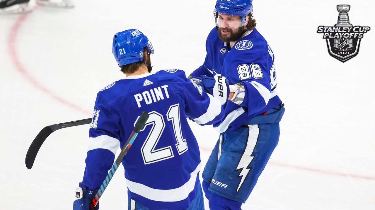 Dave Mishkin calls Lightning vs Islanders highlights (Game 2, 2021 Playoffs)