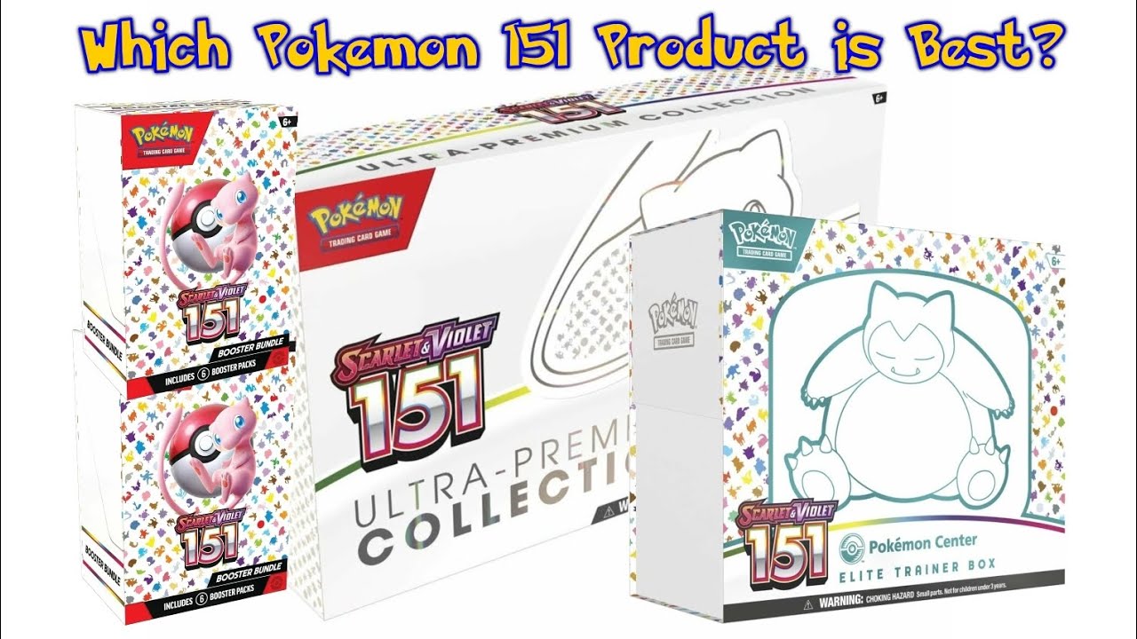 Opening Pokemon 151 Packs 🔥 Which Product has the best Hits?! 👀🔥 - YouTube