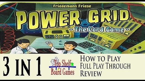 Power grid The Card Game 3 in 1 Review How to Play and Playthrough