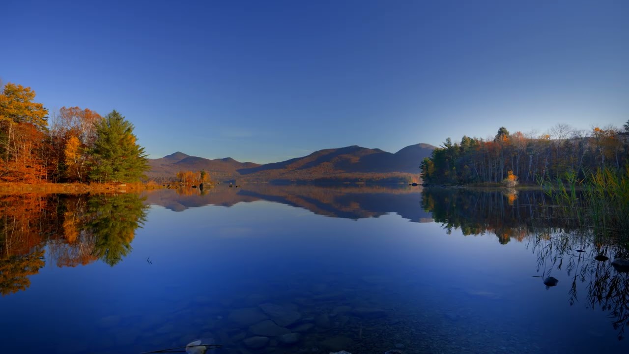 Watch Autumn Reflections | Serene Lake with Peaceful Piano Music on YouTube Watch Autumn Reflections | Serene Lake with Peaceful Piano Music on YouTube