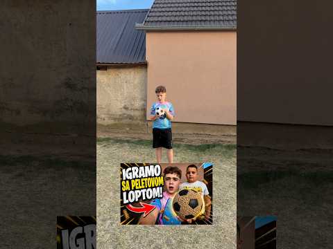 POWER SHOOT SA PELETOVOM LOPTOM!
