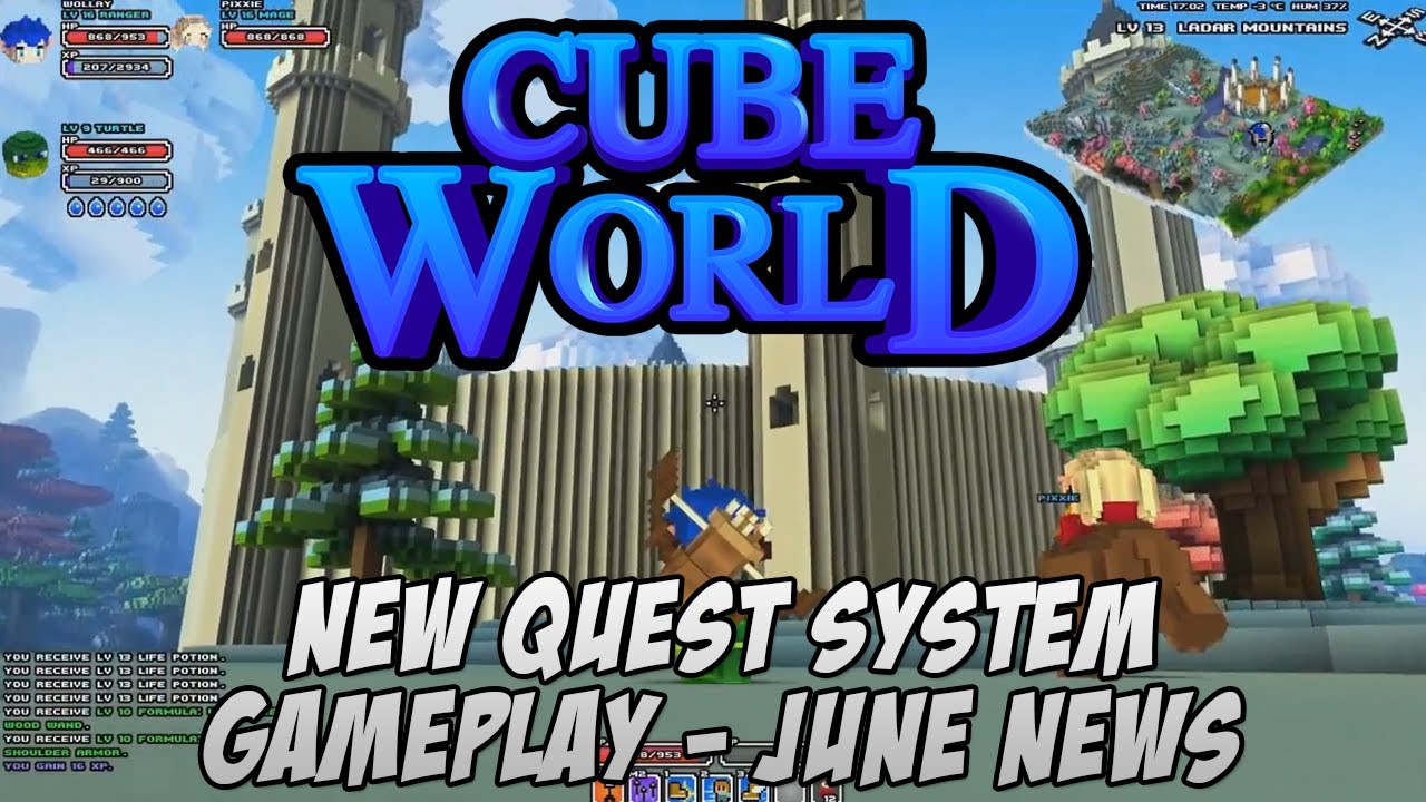 Cube World | NEW Quest Gameplay! (Blog Post 15)