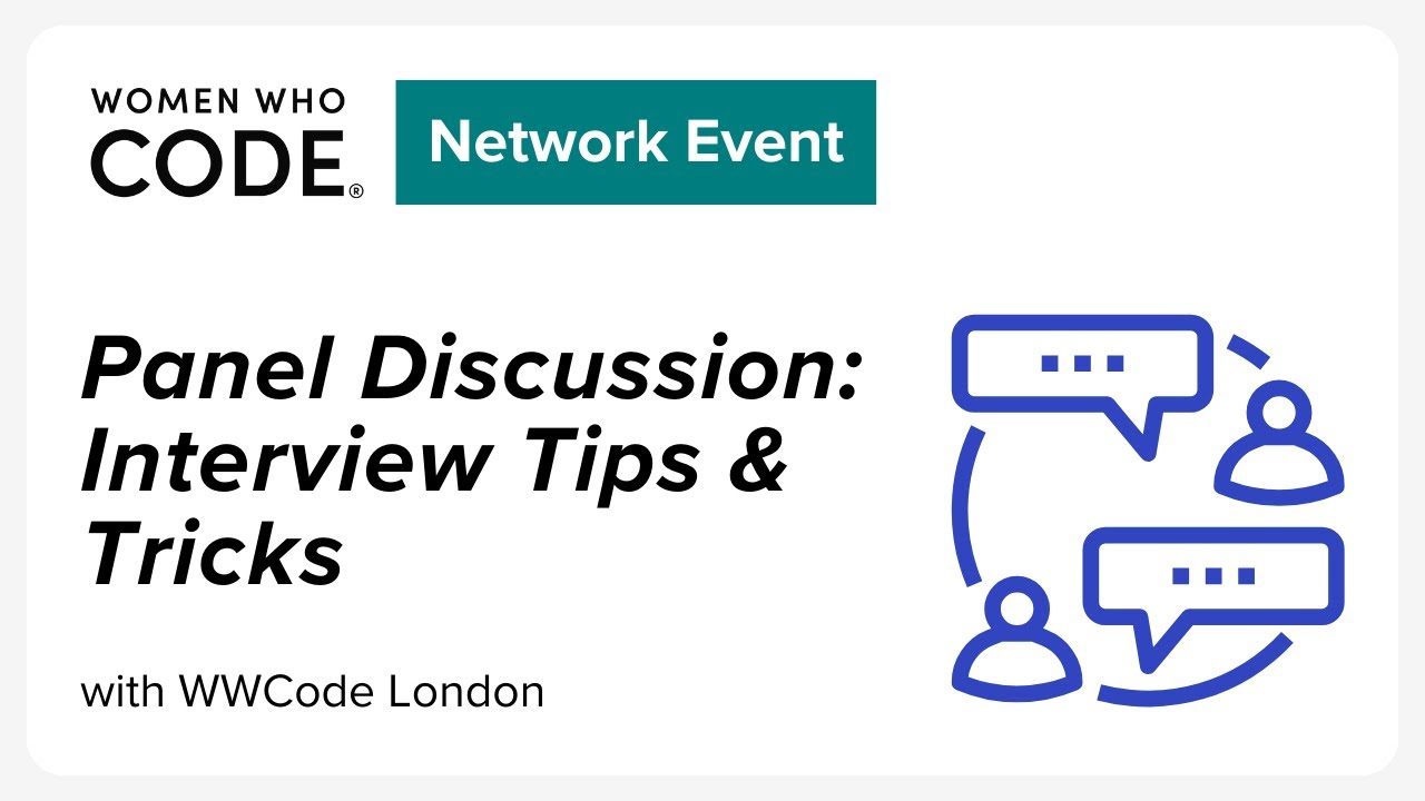 Panel Discussion: Interview Tips & Tricks - YouTube