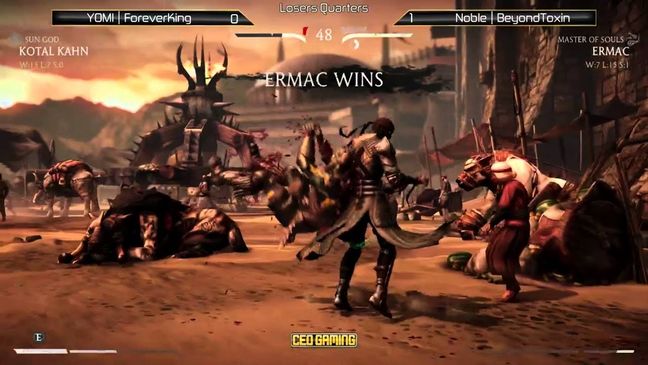 "CEOMKXL" Top 8 Yomi ForeverKing Vs. Noble BeyondToxin