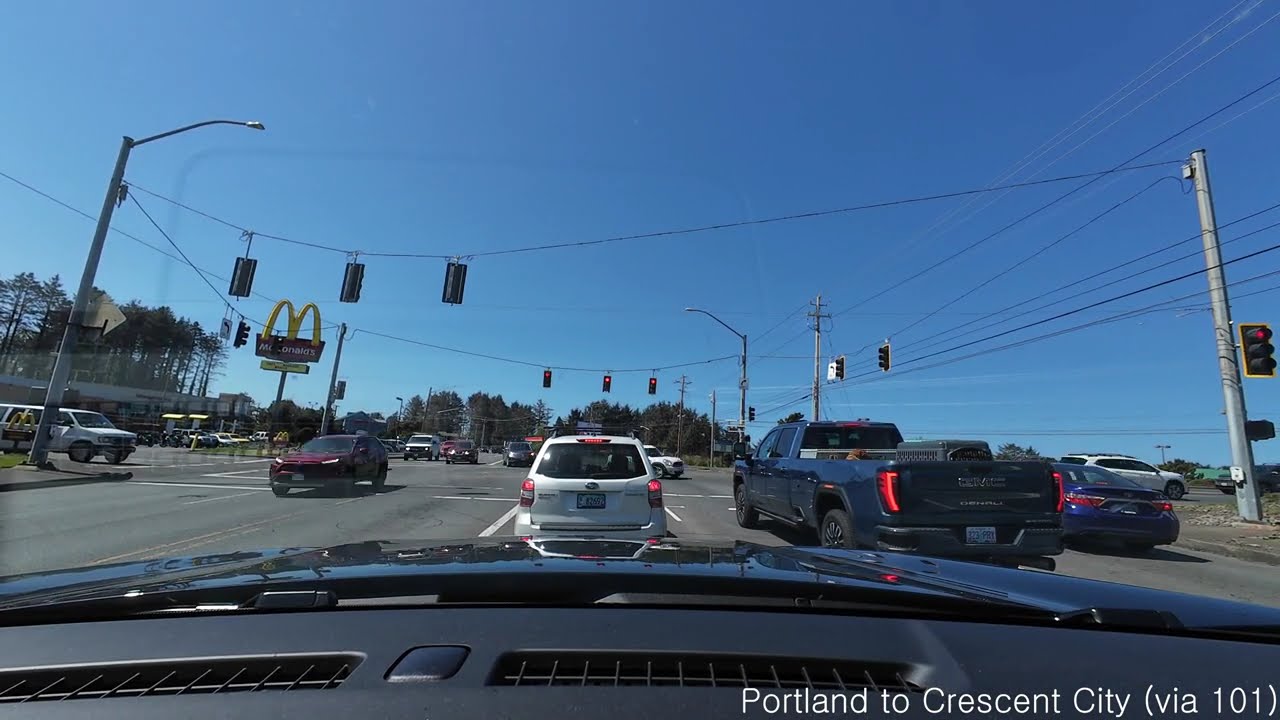 Portland to Crescent City (via 101) hyperlapse (2025.05.04)
