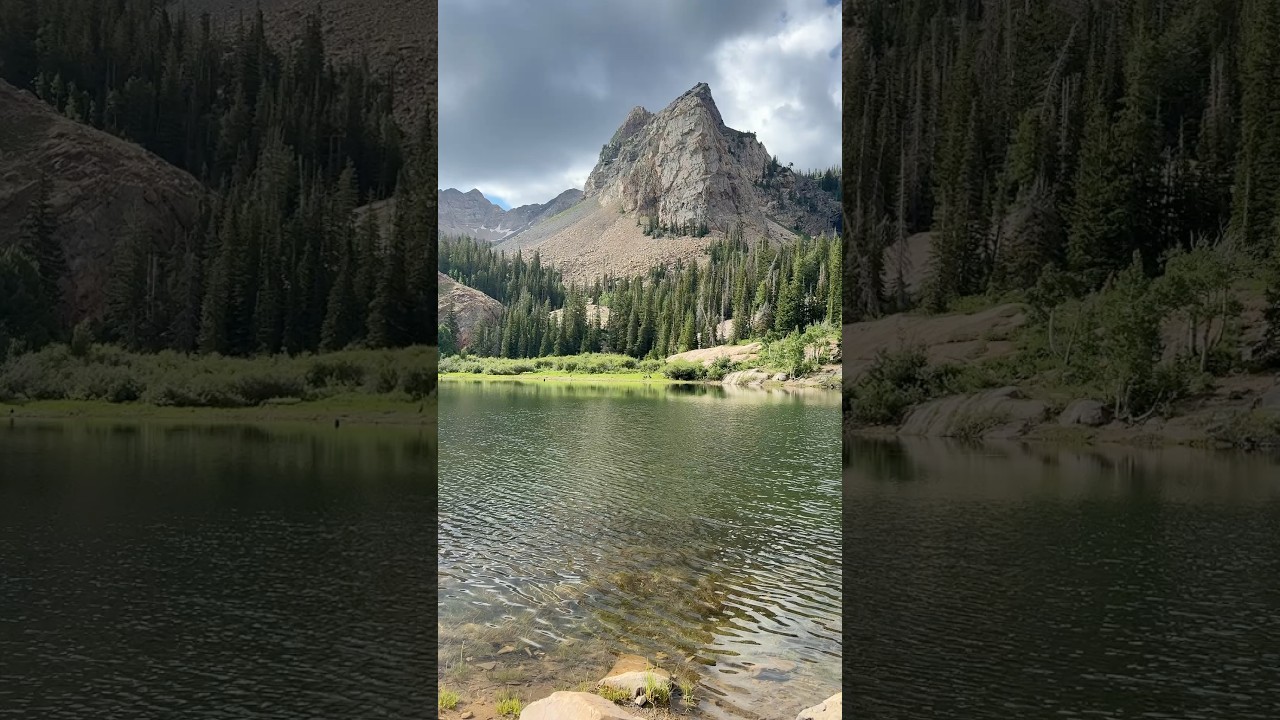Stormy Stillness: When Mountains Meet the Clouds