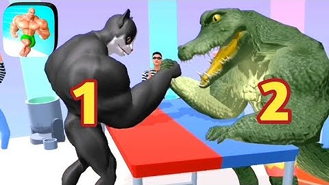 MUSCLE RUSH Game All Levels Gameplay Android,iOS New Level 77-90