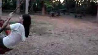 Tire swing... Hera, being abuse... Once again.