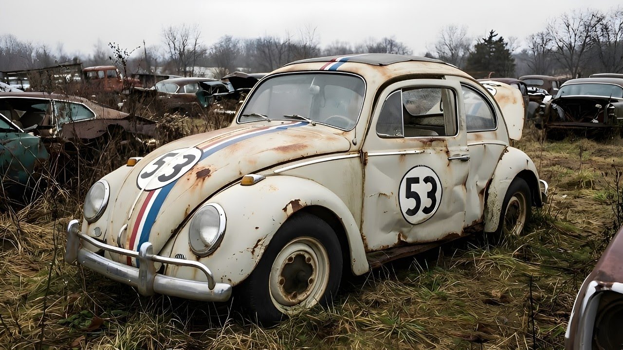 The Most Satisfying ASMR Beetle Restoration: 1963 Herbie Build From Scratch (No Talking)