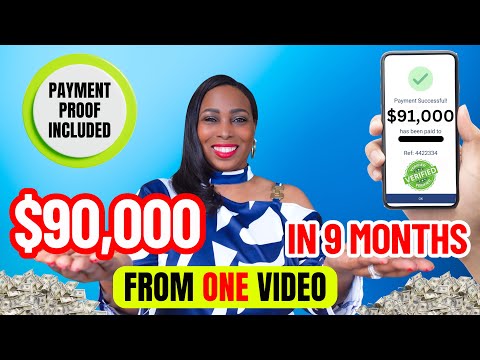 How To Make The Most Money On YouTube: US$90K In 9 Months From 1 Video 