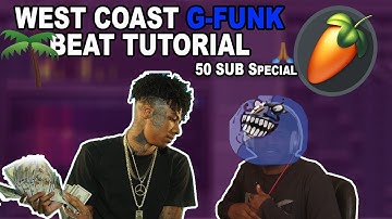 HOW TO MAKE A WEST COAST TYPE BEAT FROM SCRATCH 2019 | Making A Beat In FL Studio With Stock Plugins