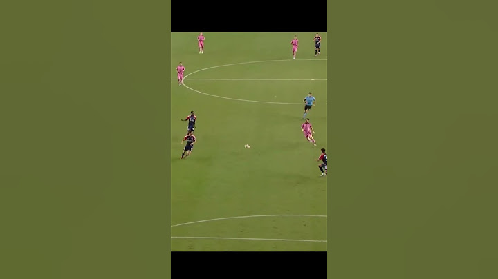 LIONEL MESSI's HAT TRICK in the match of  Inter Miami vs. New England Revolution on Oct 19 2024.