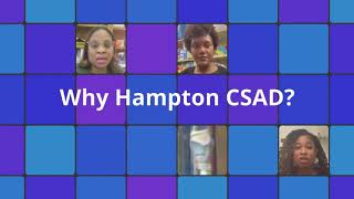 Why Hampton University CSAD