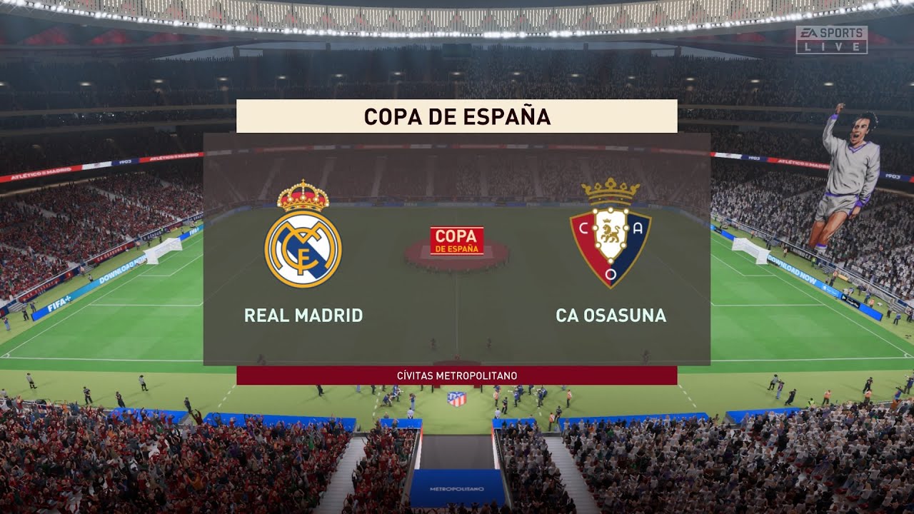 Real Madrid vs Osasuna (06/05/2023) Final Copa del Rey FIFA 23 - YouTube