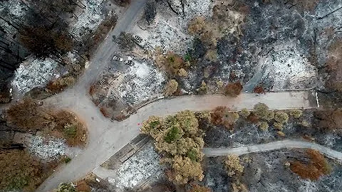 Exclusive drone views of the CZU Lightning Complex Fire Damage in Santa Cruz County - DayDayNews