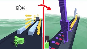 Stack Colors 🌈⭕ NEW LEVEL! Gameplay Walkthrough Android,iOS Update Mobile Game All Levels HGF65B