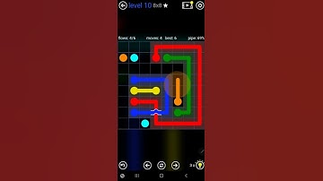 How To Solve Flow Free Bridges 8x8 Mania Pack Level 10 Board Walk Through Solution Walkthrough