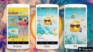 Emoji Wallpapers for Android screenshot 2