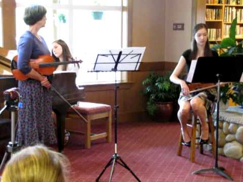 Allison, Maria and Linda recital 2011