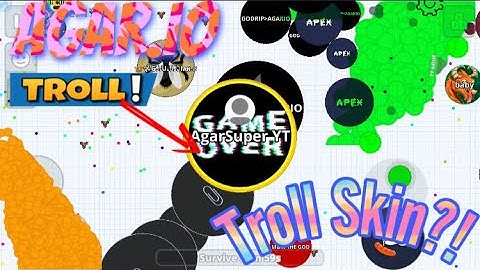 Agar.io Troll Custom Skins Back!