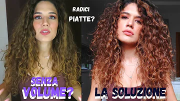 Come si fa a dare volume ai capelli ricci?