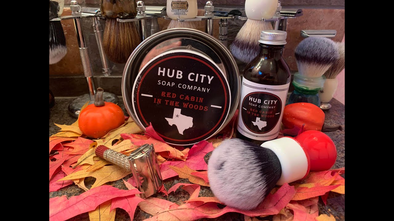 Hub City Soap Co. Red Cabin in the Woods -  HC&C Giveaway