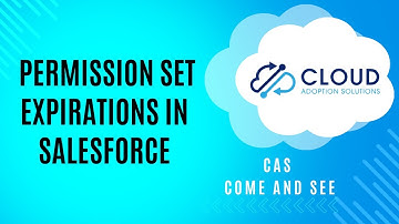 Permission Set Group Expiration: CAS Come and See Video