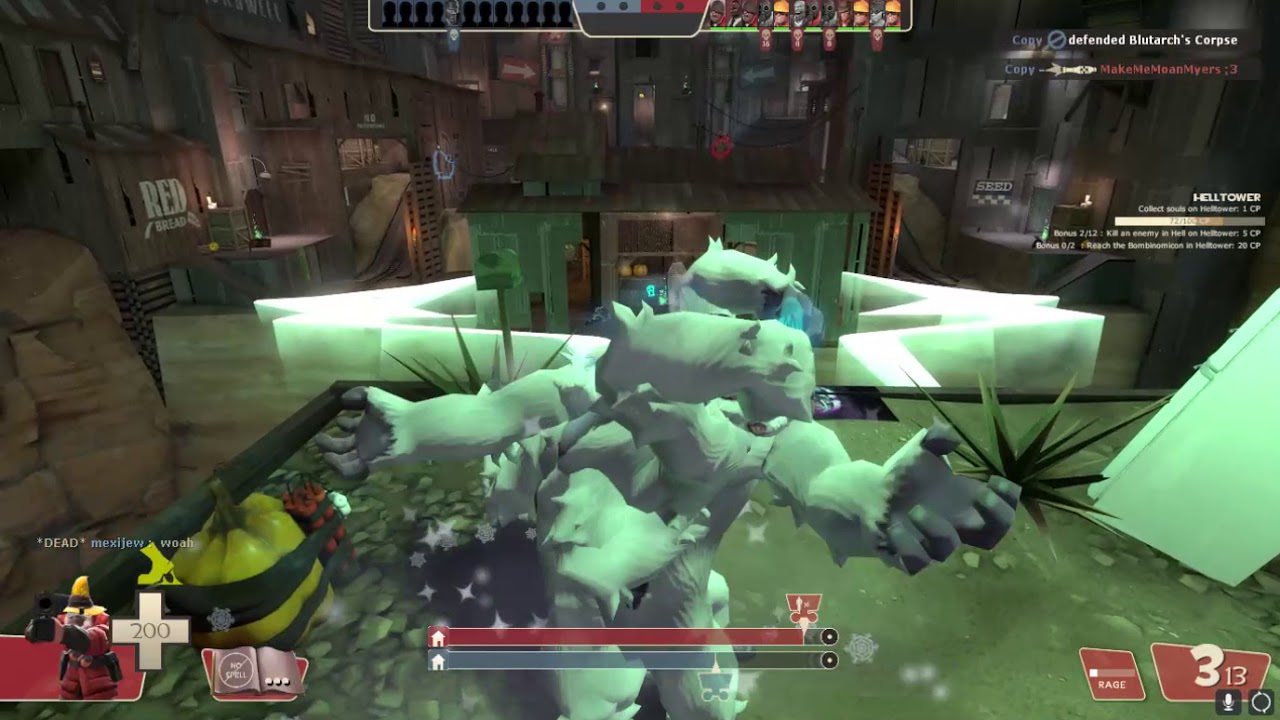 Yeti Smash Glitch *Spooked* (TF2 Clip)