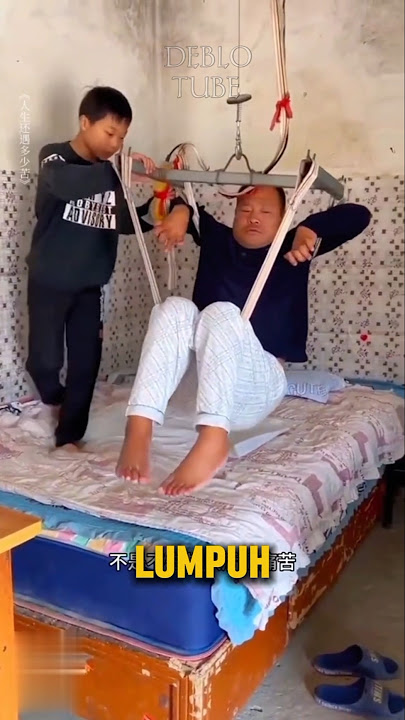 Anak Hebat Ini Mengurus Ayahnya Yang Lumpuh♥️ #shorts