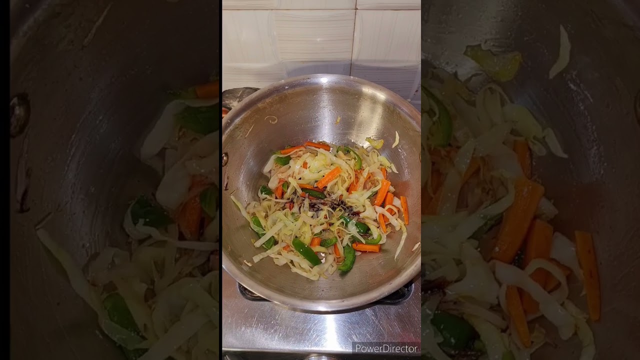 roti chowmein recipe😋 