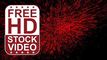 Free Stock Videos – abstract animated colorful red powder particles explosion 3D animation