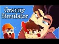 BABCIA WYSŁAŁA SZATANA ABY NAS POŻARŁ! - GRANNY SYMULATOR @GilathissNew @Puzonik