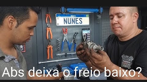 Módulo do ABS faz baixar o Pedal de Freio?