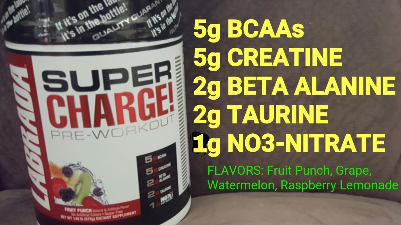 Super Charge Pre Workout First