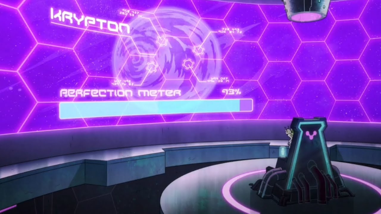 Brainiac tries to perfect the galaxy