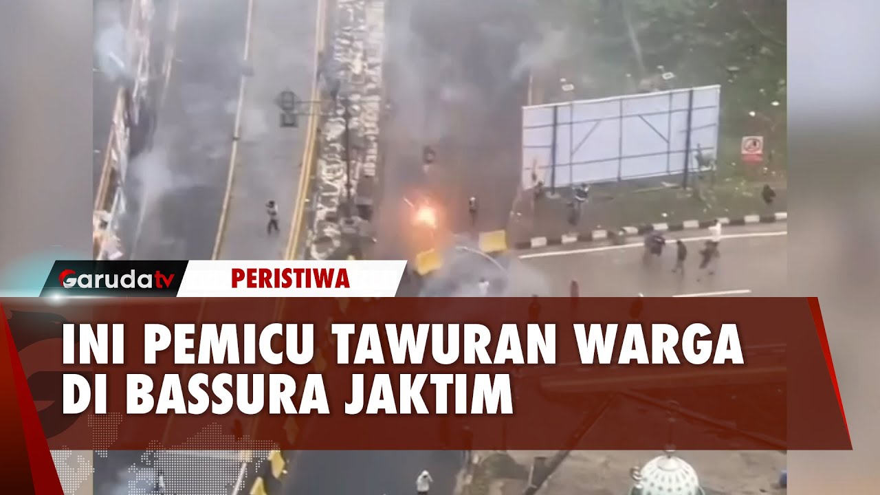 Gegara Saling Ejek, Tawuran Antar Warga di Bassura 'Pecah' Hingga Lukai 5 Polisi