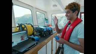 ROV sedang dioperasikan! 🌊🤖