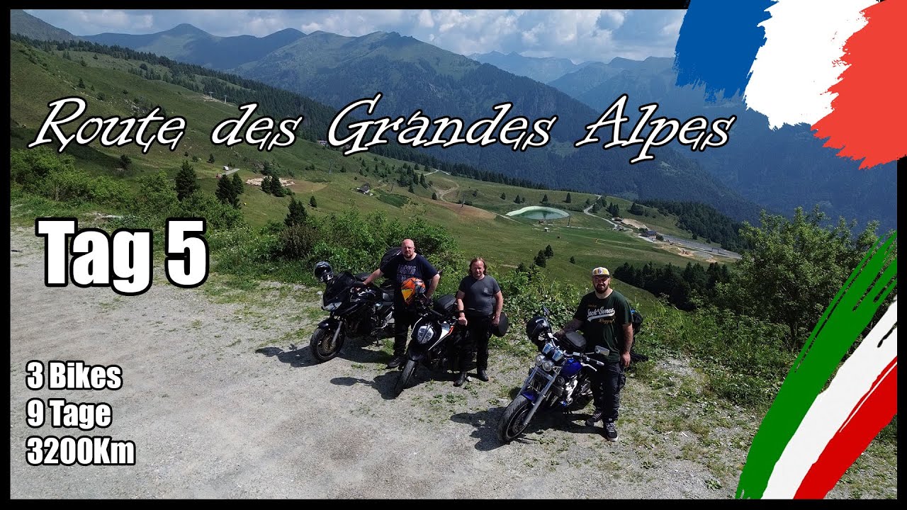 Routes des Grandes Alpes 2025 | Trio Motorrad-Tour | Tag 5