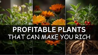 10 Rare Profitable Plants That Can Make You Rich 💰 (Up To $80 Per Pound Crops!)