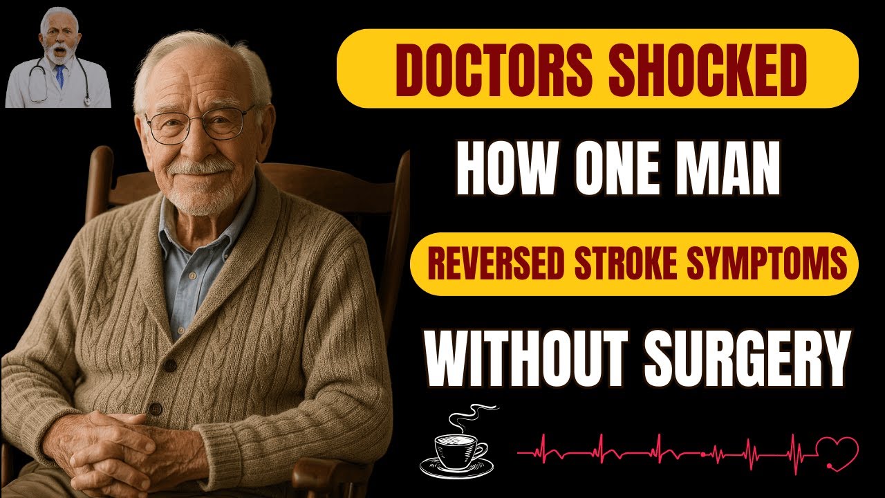 Doctors Shocked: How One Man Reversed Stroke Symptoms Without Surgery  | Senior Health Stories