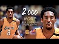 Kobe Bryant 2000 WCSF vs Suns (J-Kidd, Penny, Cliff Rob) - FULL Series Highlights