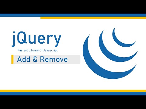 08 - Add & Remove Method In jQuery - jQuery Full Course